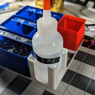 Khay giữ chai Gridfinity Bottle Holder
