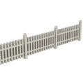 Hàng Rào Picket cho Đường Tàu Mô Hình (Model Train/Railroad Picket Fence) - Thumbnail 4