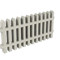 Hàng Rào Picket cho Đường Tàu Mô Hình (Model Train/Railroad Picket Fence) - Thumbnail 6