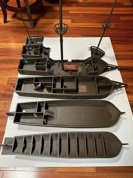 D&D Galleon – Mô hình tàu cho game nhập vai tabletop - Image 5
