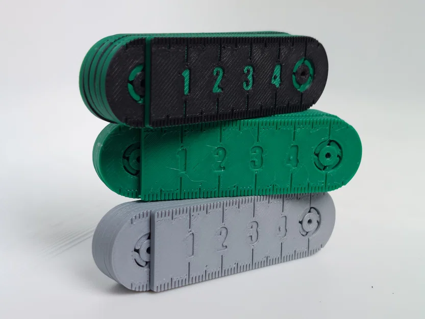 Thước gấp mini 30 cm (Metric) bỏ túi - Image 1