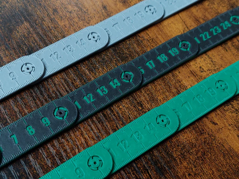 Thước gấp mini 30 cm (Metric) bỏ túi - Image 5