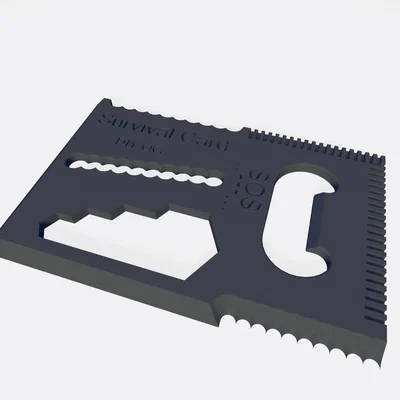 Thẻ Dụng Cụ Sinh Tồn Ngoài Trời (Outdoor Survival Card)