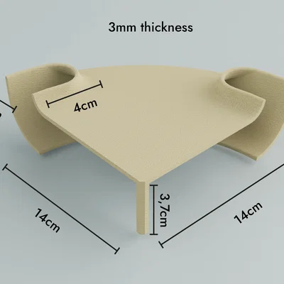Đường hầm góc chôn dưới nền cho hồ cá (aquarium/ fish tank)