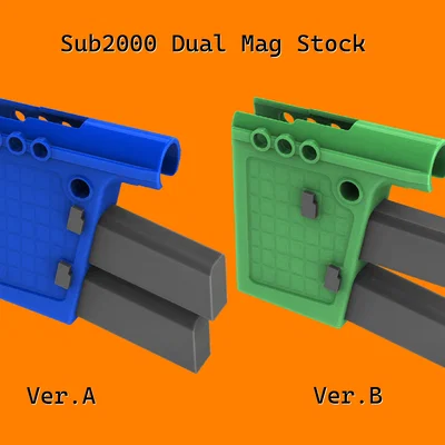 Sub2000 Dual Mag Stock (Báng giữ 2 băng đạn)