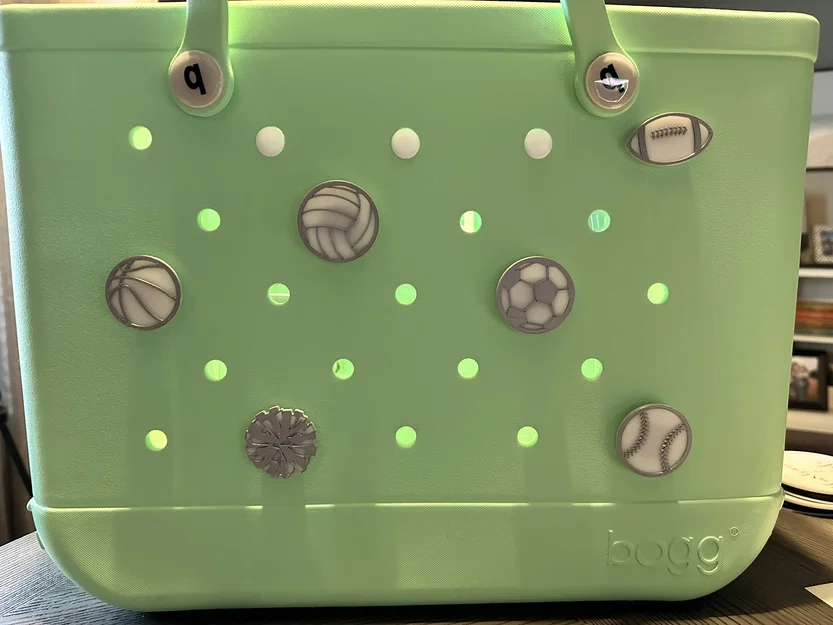 Charm Thể Thao cho Bogg Bag (Bogg Bag Sports Charms) - Image 1