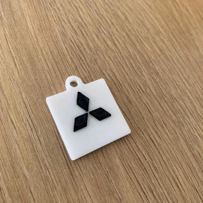 Móc khóa Mitsubishi in 3D: Bộ sưu tập độc đáo cho chủ xe