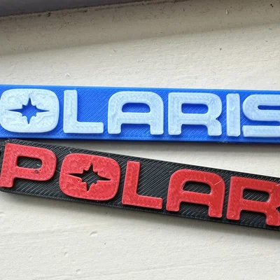 Móc khóa Polaris 3D in tùy chỉnh cho xe ATV, UTV, Side-by-side