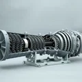 Động cơ Turbojet in 3D (3d Printable Turbojet Engine) - Thumbnail 1