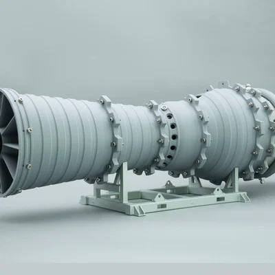 Động cơ Turbojet in 3D (3d Printable Turbojet Engine)