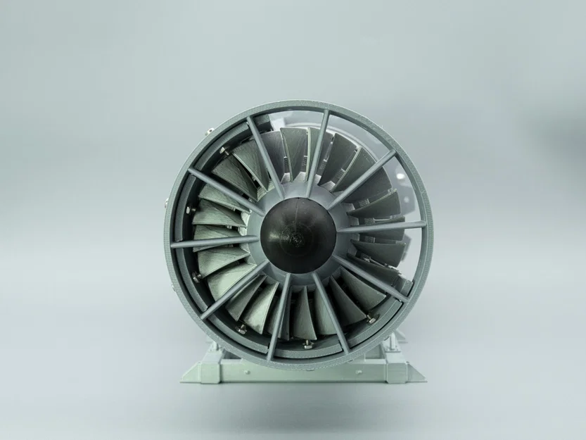 Động cơ Turbojet in 3D (3d Printable Turbojet Engine) - Image 3