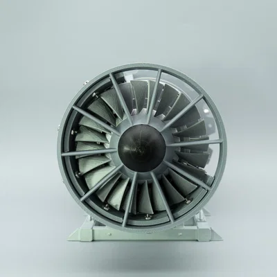 Động cơ Turbojet in 3D (3d Printable Turbojet Engine)