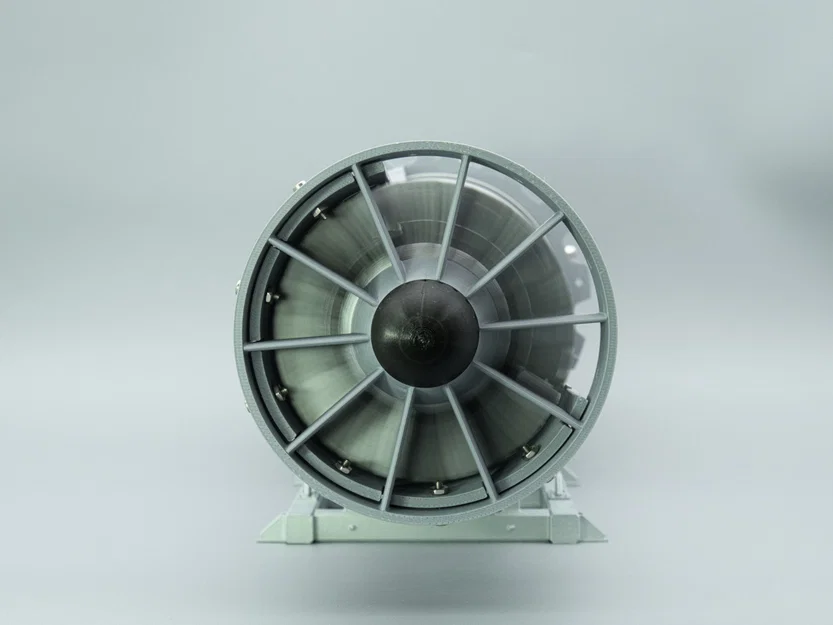 Động cơ Turbojet in 3D (3d Printable Turbojet Engine) - Image 4