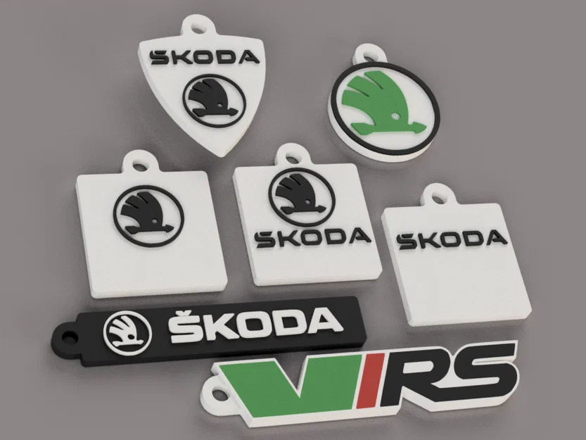 Bộ sưu tập móc khóa Skoda in 3D độc đáo cho tín đồ xe hơi - Image 1