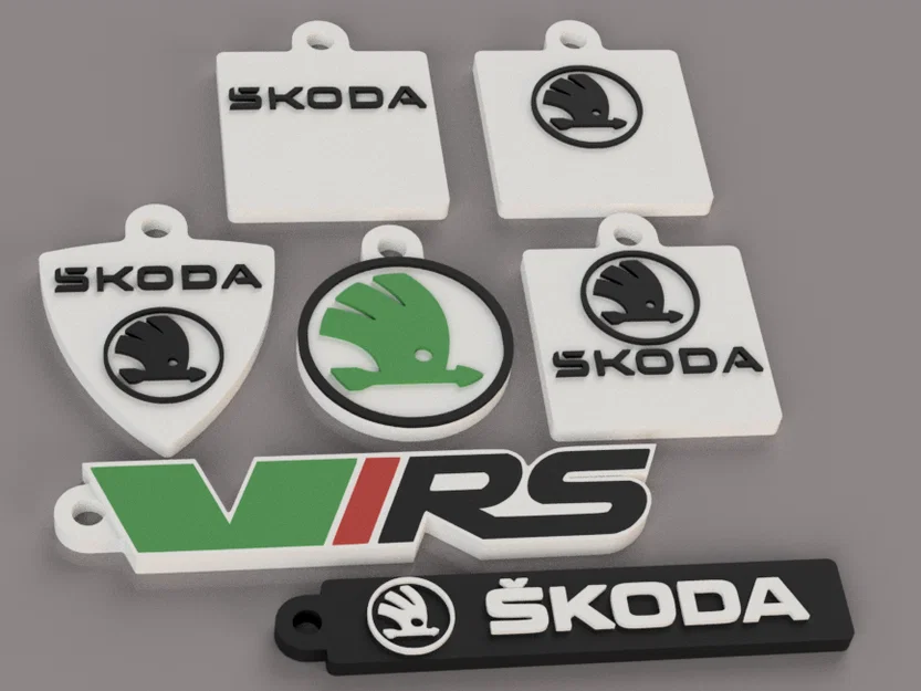 Bộ sưu tập móc khóa Skoda in 3D độc đáo cho tín đồ xe hơi - Image 3