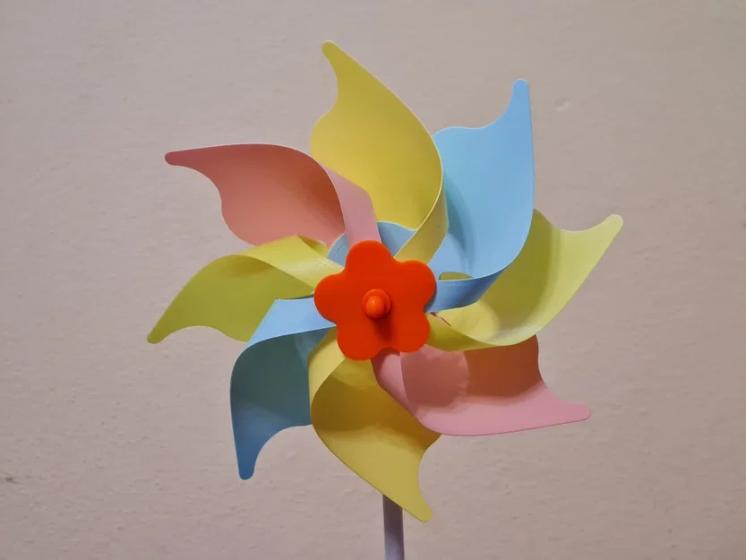 Chong Chóng Nhiều Màu (Colorful Pinwheel) - Image 1