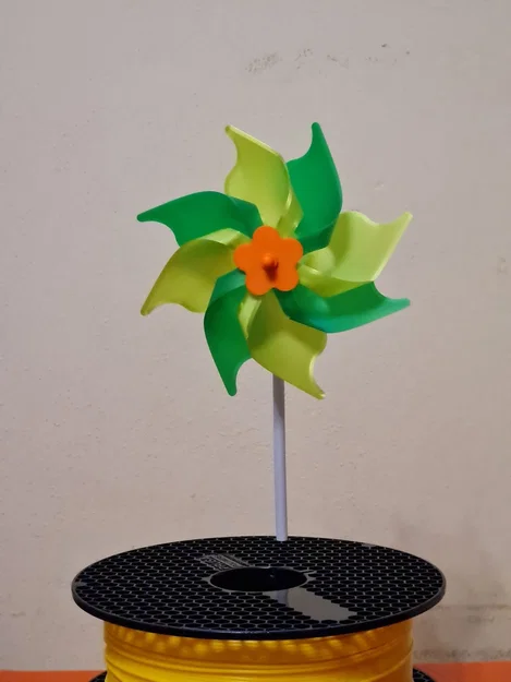 Chong Chóng Nhiều Màu (Colorful Pinwheel) - Image 3