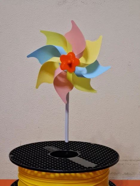 Chong Chóng Nhiều Màu (Colorful Pinwheel) - Image 4