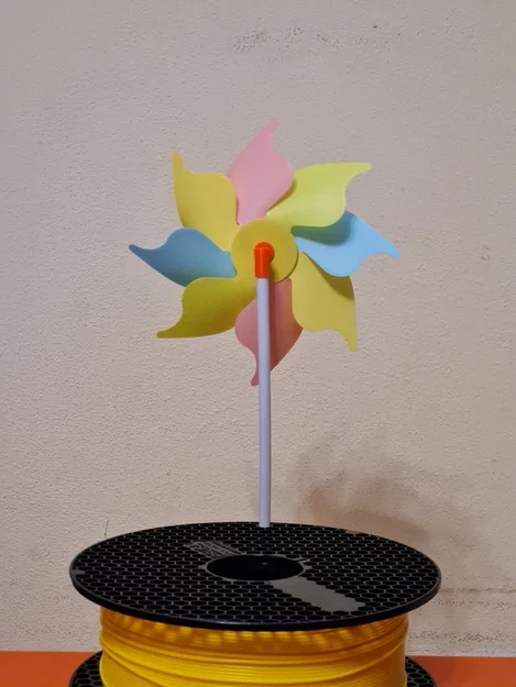 Chong Chóng Nhiều Màu (Colorful Pinwheel) - Image 5