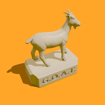 Cúp Goat Trophy (GOAT) để trao thưởng