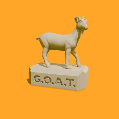 Cúp Goat Trophy (GOAT) để trao thưởng