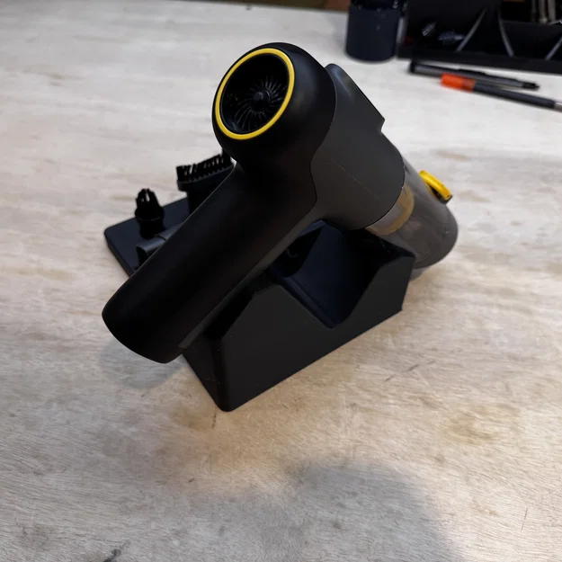 Đế dựng và khay lưu trữ máy hút bụi Fanttik V9 (3D Print) - Image 2