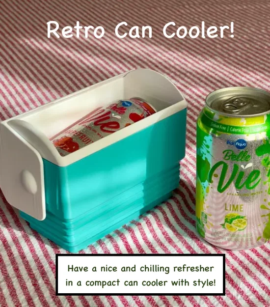 Can Cooler Phong Cách Retro (Bản Cải Tiến) - Image 1