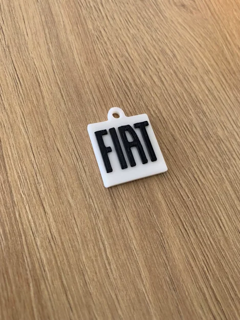 Bộ Sưu Tập Móc Khóa Fiat Độc Đáo - Tự In 3D Đơn Giản - Image 2