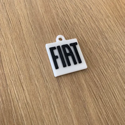 Bộ Sưu Tập Móc Khóa Fiat Độc Đáo - Tự In 3D Đơn Giản