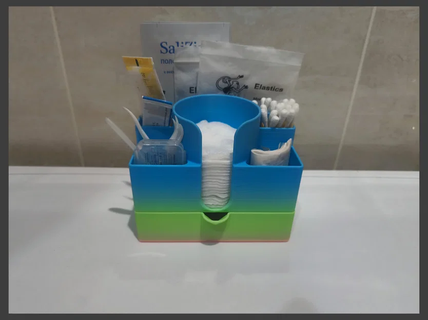 Kệ đựng bông tẩy trang, tăm bông & đồ lặt vặt - Image 2