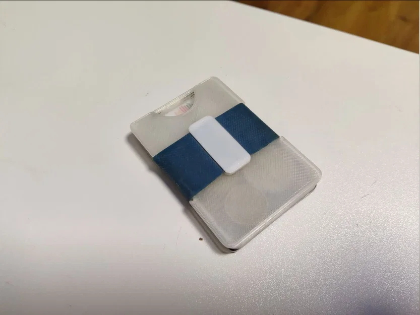 Đầu nối dây thun ví Lockcard (Lockcard wallet rubber band connector) - Image 1