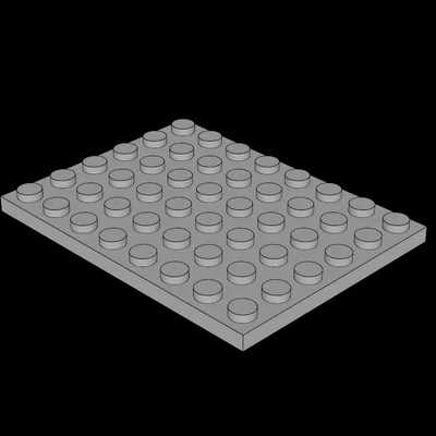 Đế lót gạch 6x8 tương thích Lego - File in 3D chất lượng cao