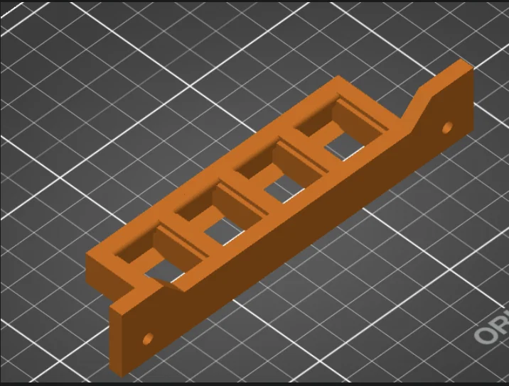 Keystone Panel (RJ45) Parametric v1.1 - Image 1