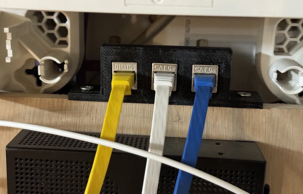 Keystone Panel (RJ45) Parametric v1.1 - Image 2