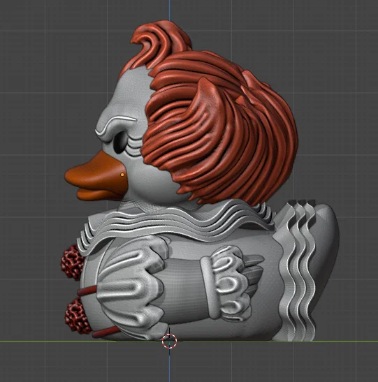 Mô hình Jeep Duck - Chú vịt Pennywise - Image 2