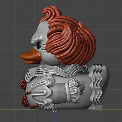 Mô hình Jeep Duck - Chú vịt Pennywise