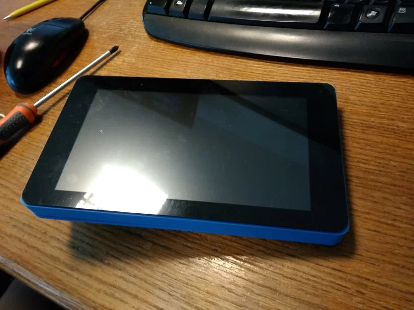 Vỏ LCD 7" chính hãng & Raspberry Pi (kèm chân đế) - Image 3