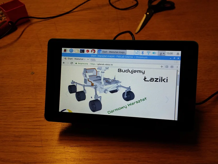 Vỏ LCD 7" chính hãng & Raspberry Pi (kèm chân đế) - Image 6
