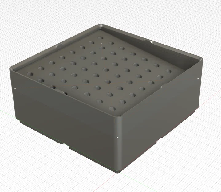 Khay Gridfinity 2x2 cho mũi Dremel/mũi khoan - Image 2