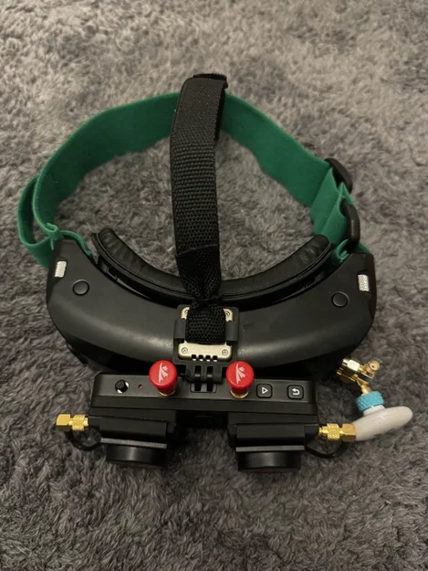 Giá đỡ Walksnail VRX cho kính Skyzone (Skyzone goggles VRX Holder) - Image 1