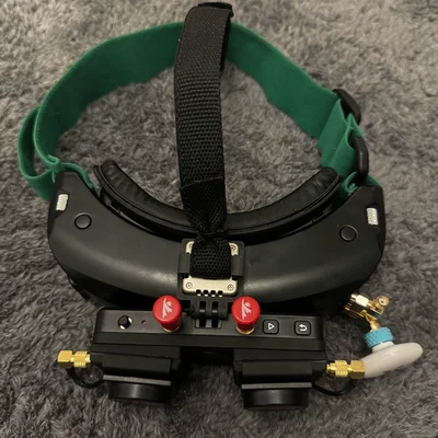 Giá đỡ Walksnail VRX cho kính Skyzone (Skyzone goggles VRX Holder)