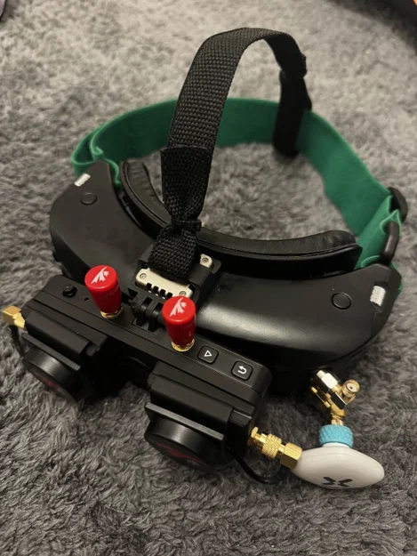 Giá đỡ Walksnail VRX cho kính Skyzone (Skyzone goggles VRX Holder) - Image 2