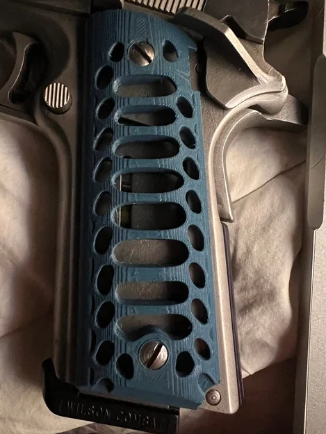 Tay Cầm 1911 Dạng Rãnh (Slotted) cho AMT Hardballer - Image 1
