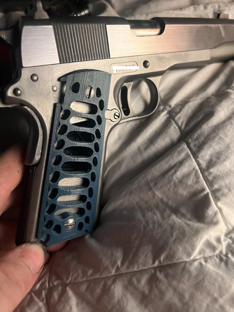 Tay Cầm 1911 Dạng Rãnh (Slotted) cho AMT Hardballer - Image 2