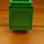 Mô hình thùng rác mini in 3D (Print-in-place) cực tiện dụng