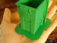 Mô hình thùng rác mini in 3D (Print-in-place) cực tiện dụng - Image 10