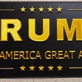 Bảng hiệu Trump trang trí in 3D ấn tượng - Thiết kế mới - Thumbnail 1