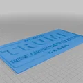 Bảng hiệu Trump trang trí in 3D ấn tượng - Thiết kế mới - Thumbnail 2