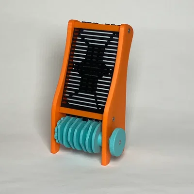 Màn hình số bảy đoạn cơ khí dạng rãnh (Slotted Mechanical Seven-Segment Display)