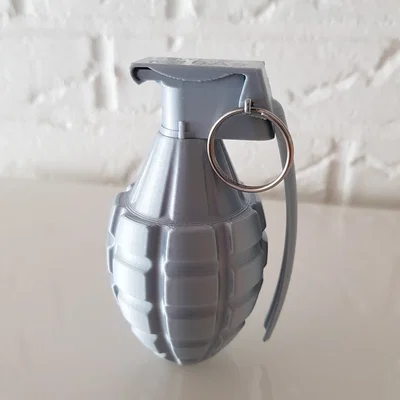 Grenade MK2 WW2 (Lựu đạn MK2 Thế chiến II) - File STL